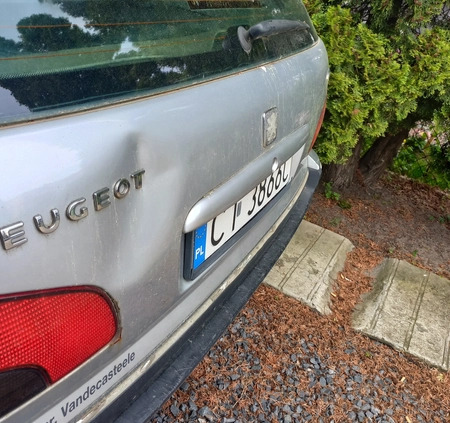 Peugeot 406 cena 1999 przebieg: 220000, rok produkcji 2001 z Toruń małe 79